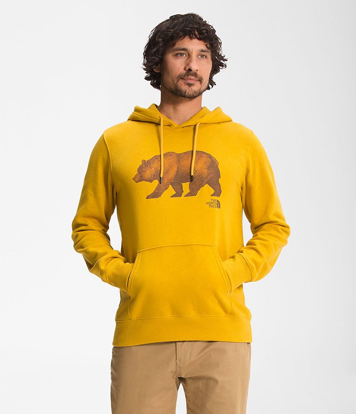 The North Face Mens Hoodie TNF™ Bear Pullover 695QLEOWH - Yellow